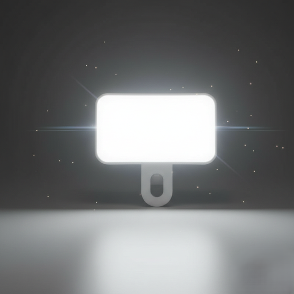 Mini Luz Selfie Profesional – Iluminación Perfecta para Celular o Laptop (3 Modos Ajustables)