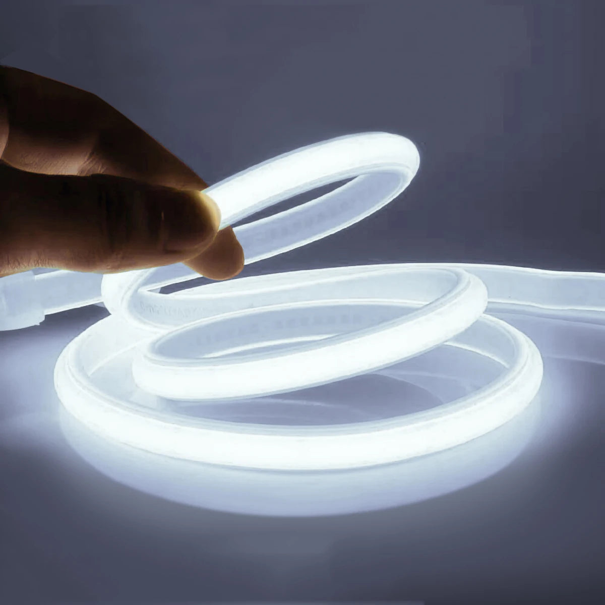 Tira LED Cob Impermeable 110V/220V – Luces para Exterior, Jardín y Hogar, 1M-30M con Interruptor 💡