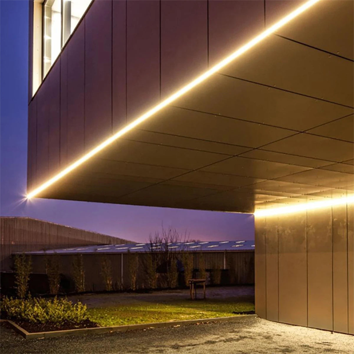 Tira LED Cob Impermeable 110V/220V – Luces para Exterior, Jardín y Hogar, 1M-30M con Interruptor 💡