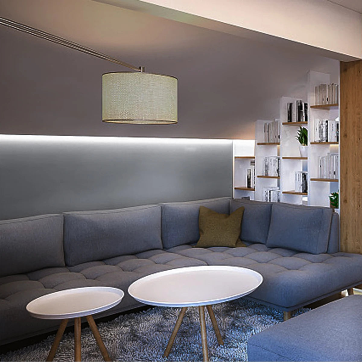 Tira LED Cob Impermeable 110V/220V – Luces para Exterior, Jardín y Hogar, 1M-30M con Interruptor 💡